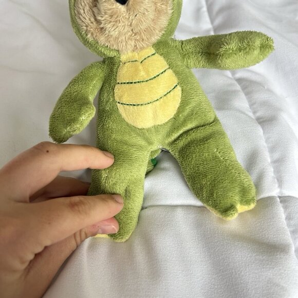 Ganz Wee Bears Lil Kinz Alligator Costume Plush Stuffed Animal H13705 Y2K Green - Picture 2 of 8